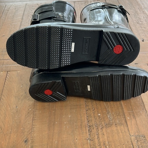 Hunter refined back strap Wellington short boots - Picture 11 of 11